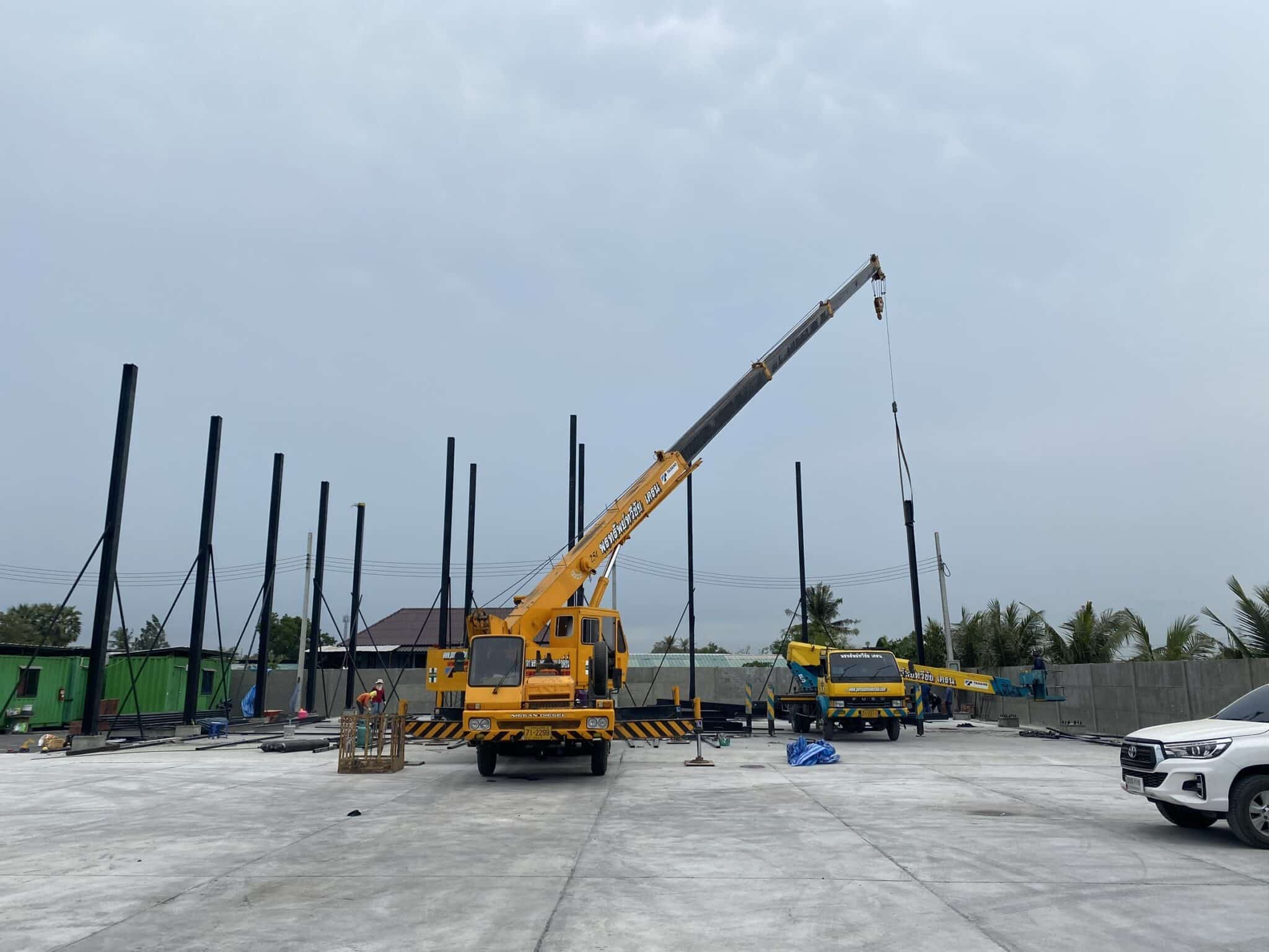 แนวคิดความสัมพันธ์ระหว่างความยาวบูม รัศมี และน้ำหนักยก | PST.CRANE