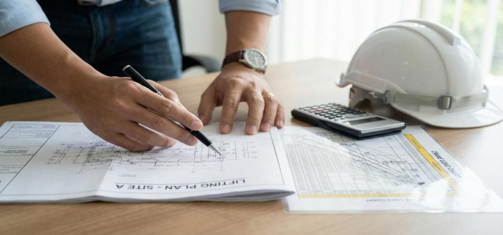 วิศวกรวางแผน Lifting Plan ก่อนตัดสินใจเช่ารถเครน