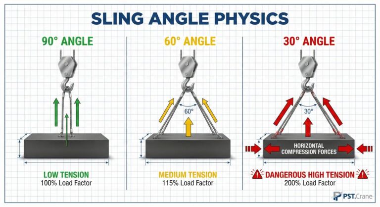 Sling Angle Chart.pdf สลิงขาดมุมยกผิด! ความรู้เรื่องมุมสลิงที่ผู้ ให้เช่ารถเครน ต้องสอนลูกค้า